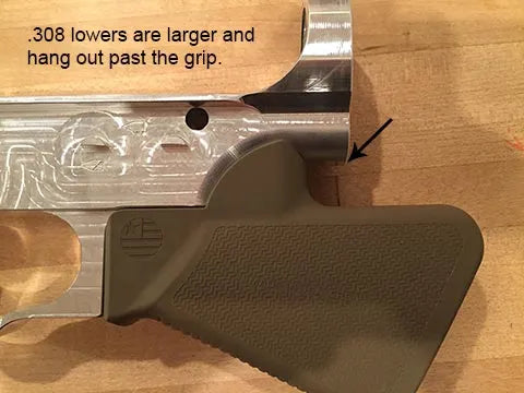 Sparrow Dynamics Grip AR-10 Featureless Kit